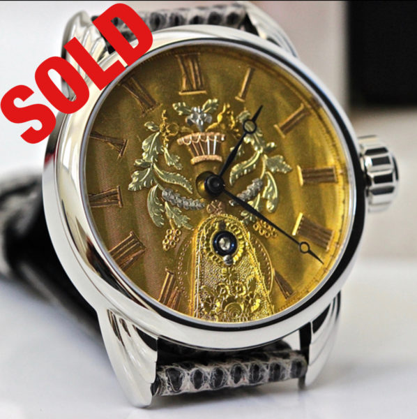 "Holy Grail" 4 color  antique gold dial