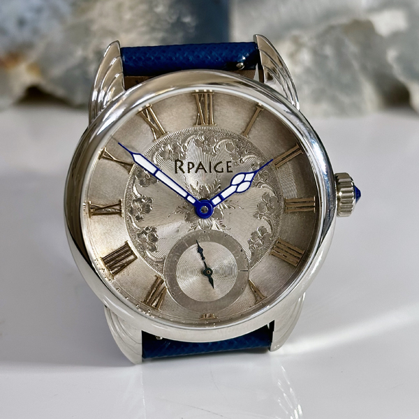 Antique Sterling Silver and 14kt gold Dial from 1860
