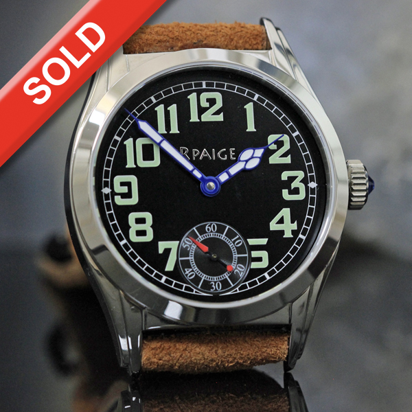 JukeBox with Military Dial and black finished Swiss Movement