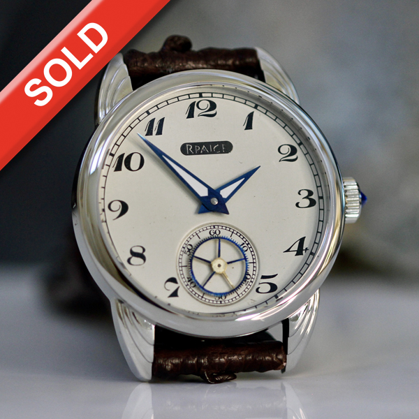 Antique Dial with Rotating Seconds Wheel