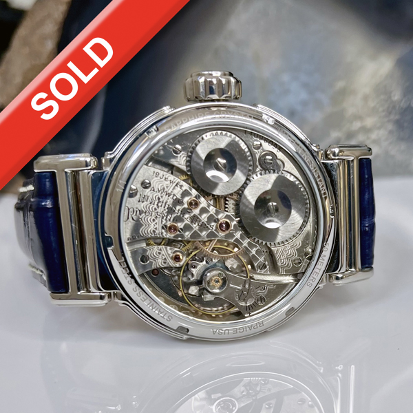 Steel "Duo" - reversible watch