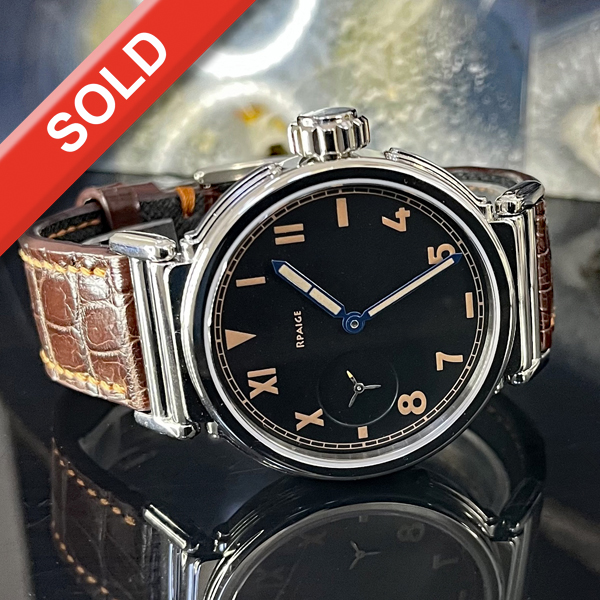 Steel "Duo" "Barrage" - reversible watch