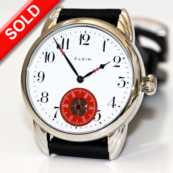 Red Rotating seconds hand