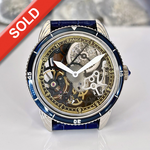 Rpaige Diver with  "Skeleton" movement