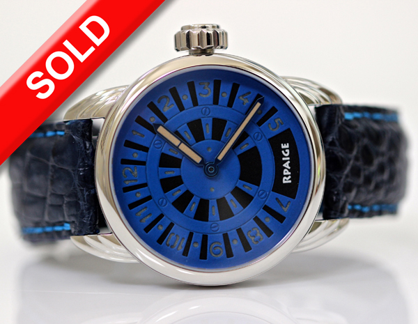 Fantastic Hand-made Blue Military type dial