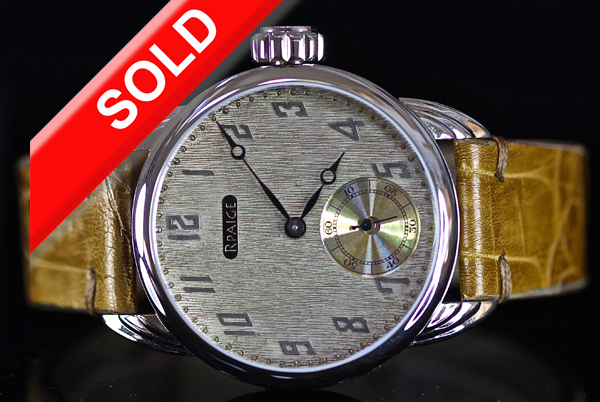 Sterling Silver Antique Florentine Dial