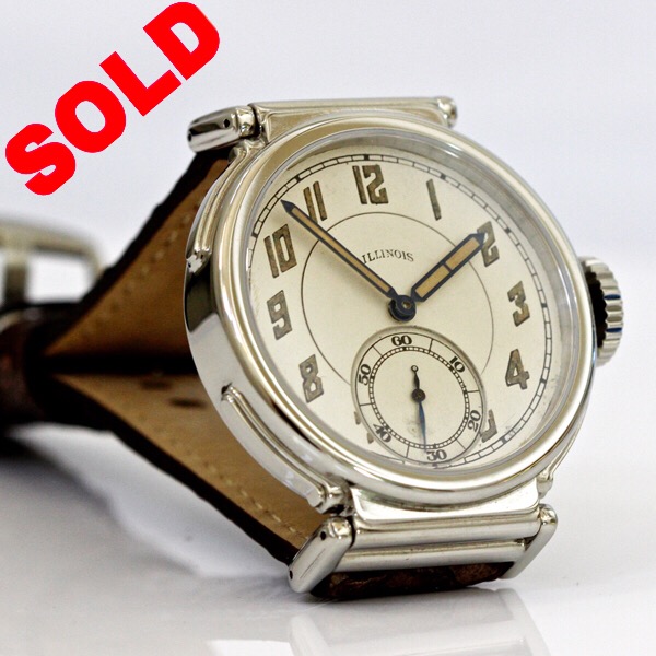 Steel "DuoFace"  with Antique Military dial